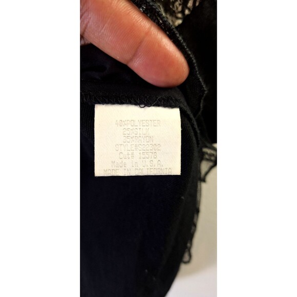 SPENCER ALEXIS Floral Lace Silk Blend Cardigan Blouse XL Bejeweled Glam Regency - Picture 4 of 9